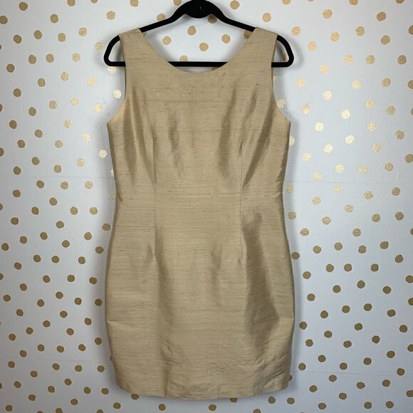 Henri Bendel Vintage Textured Sheath Dress Size S - Picture 1 of 6
